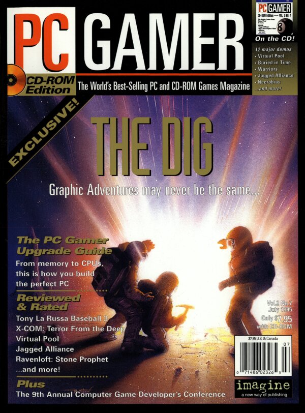 PC Gamer   Issue 014   July 1995 (Imagine) cover